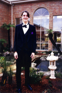 1996 - Richard in dinner suit