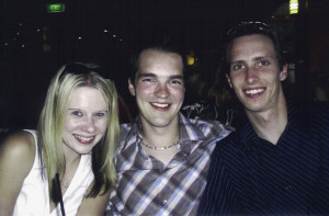 2004 - Richard with Melanie & Luke